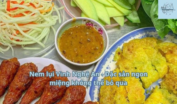 Nem lụi Vinh Nghệ An - Đặc sản ngon miệng không thể bỏ qua